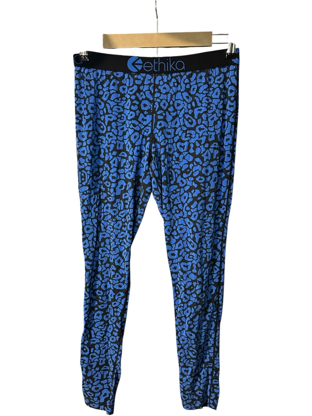 Ethika Blue Sick Cheetah Leggings Size L